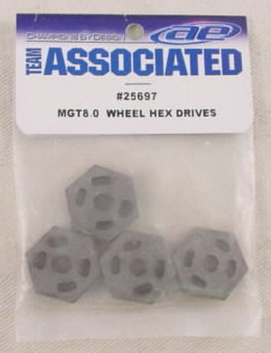 Associated Monster GT 8.0 Wheel Hex Drives ASC25697  