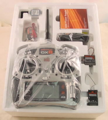 Spektrum DX8 8CH 2.4Ghz Radio System w/AR8000 Receiver  