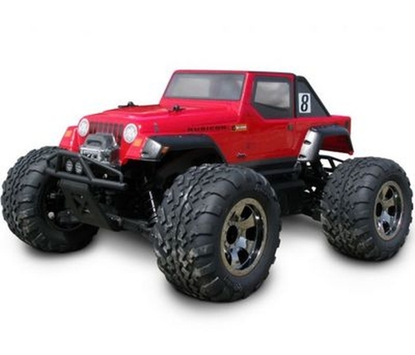 HPI Savage XS Flux Clear Jeep Wrangler Rubicon Body HPI106704  