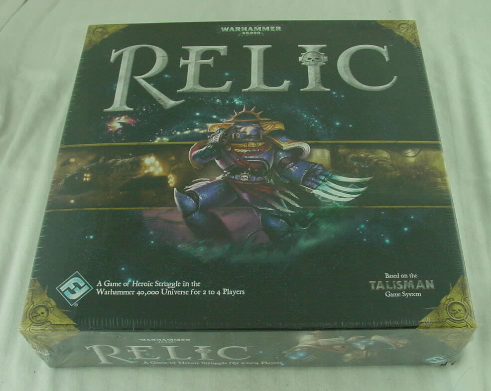 Warhammer 40 000 40K Relic SCI FI Board Game BY Fantasy Flight Games ...