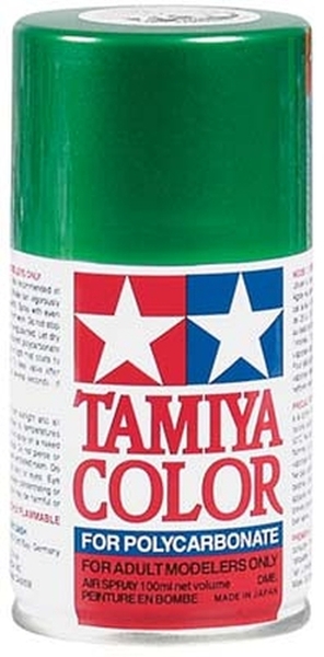 Tamiya Ps 17 Metallic Green Polycarbonatelexan Body Spray Paint 100ml