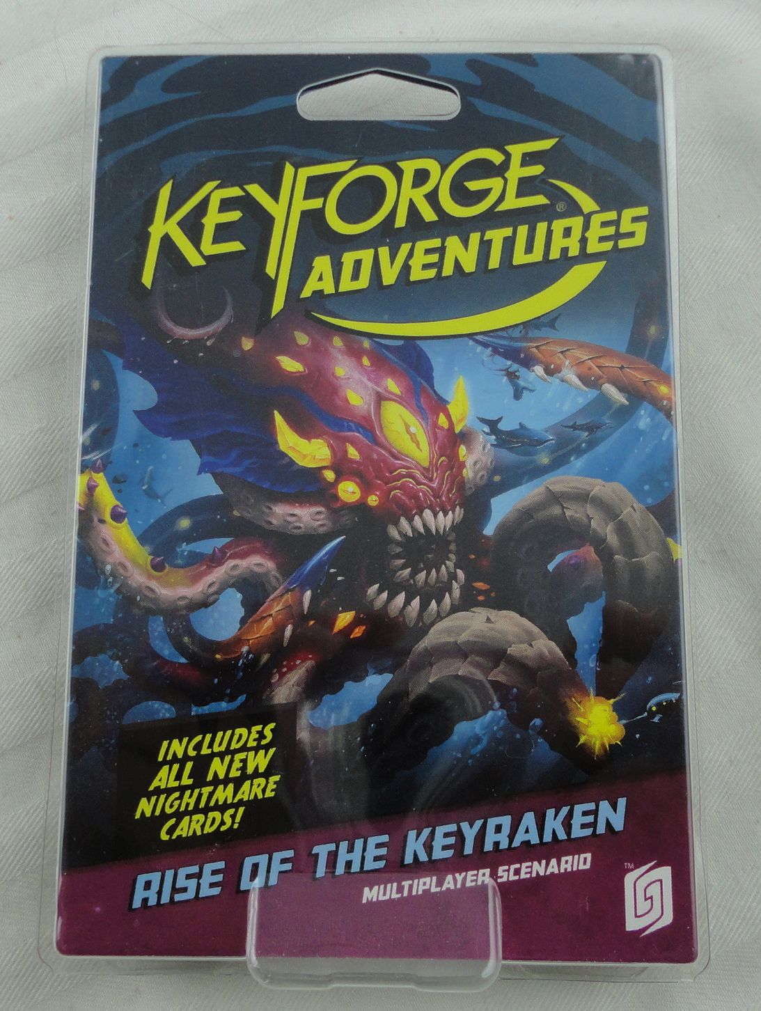 Keyforge Adventures: Rise of the Keyraken Multiplayer Scenario ASMKFA01 ...
