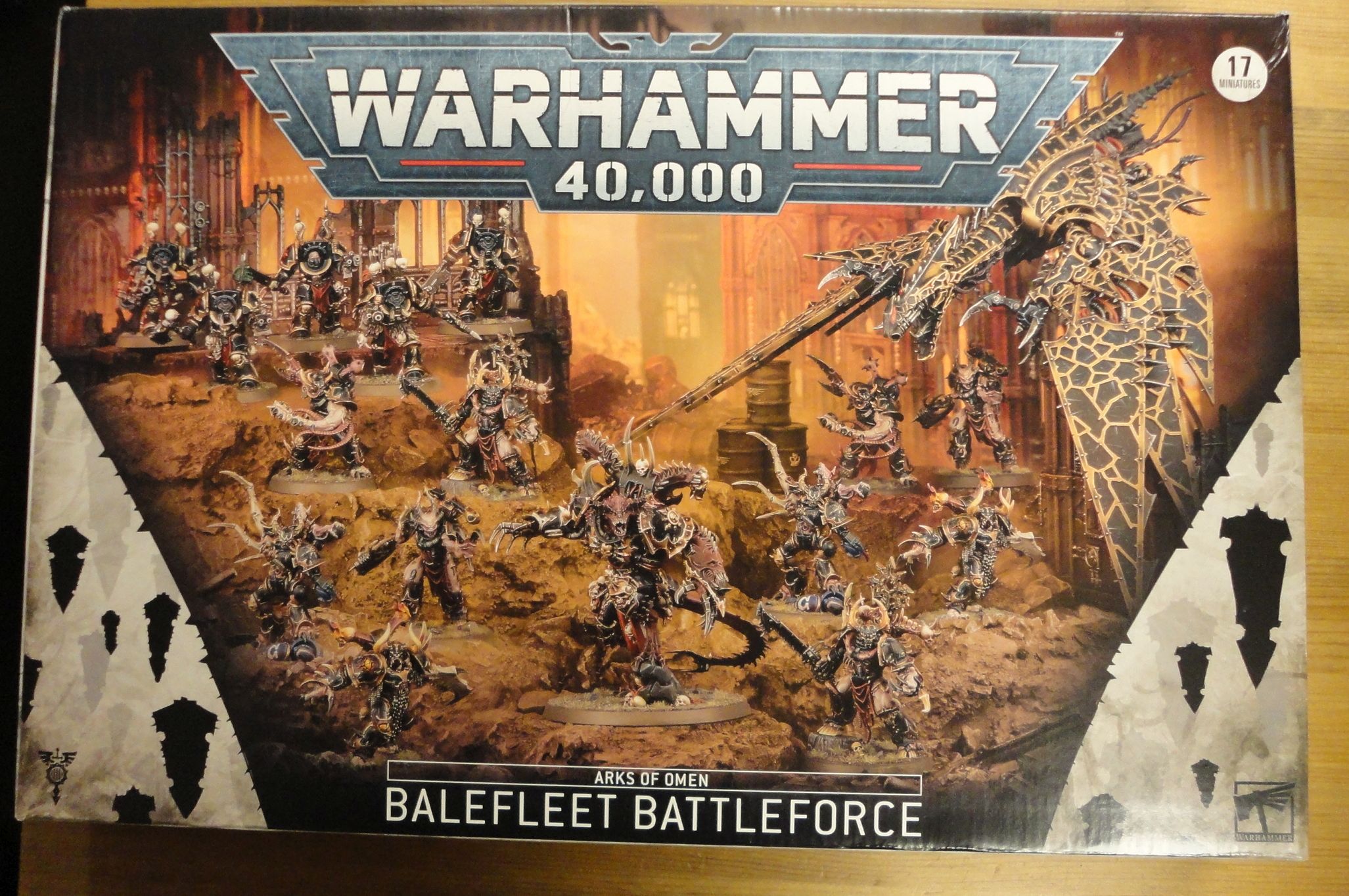 WARHAMMER 40K 40,000 Arks of Omen: Balefleet Battleforce Games Workshop ...